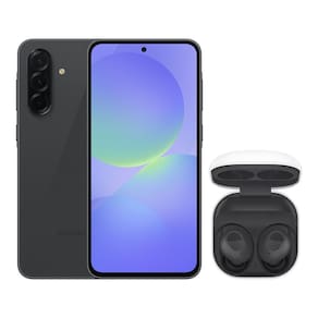 A36 5G (256GB) - Preto + Galaxy Buds FE - Grafite