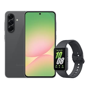 A56 5G (128GB) - Preto + Galaxy Fit3 - Grafite
