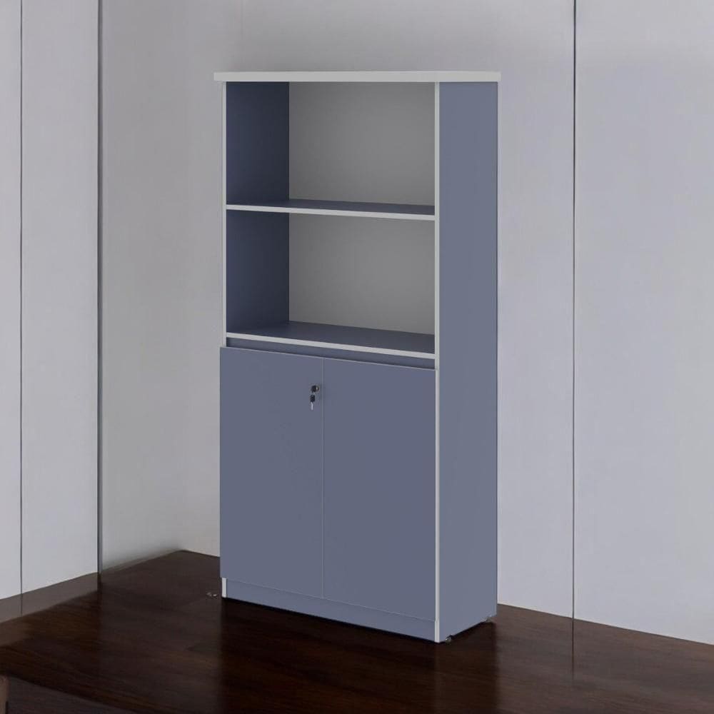 Armário Estante Com Prateleiras Línea Azul