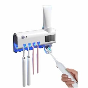 Porta Escova De Dentes Pasta Automatico E Esterilizador Uv