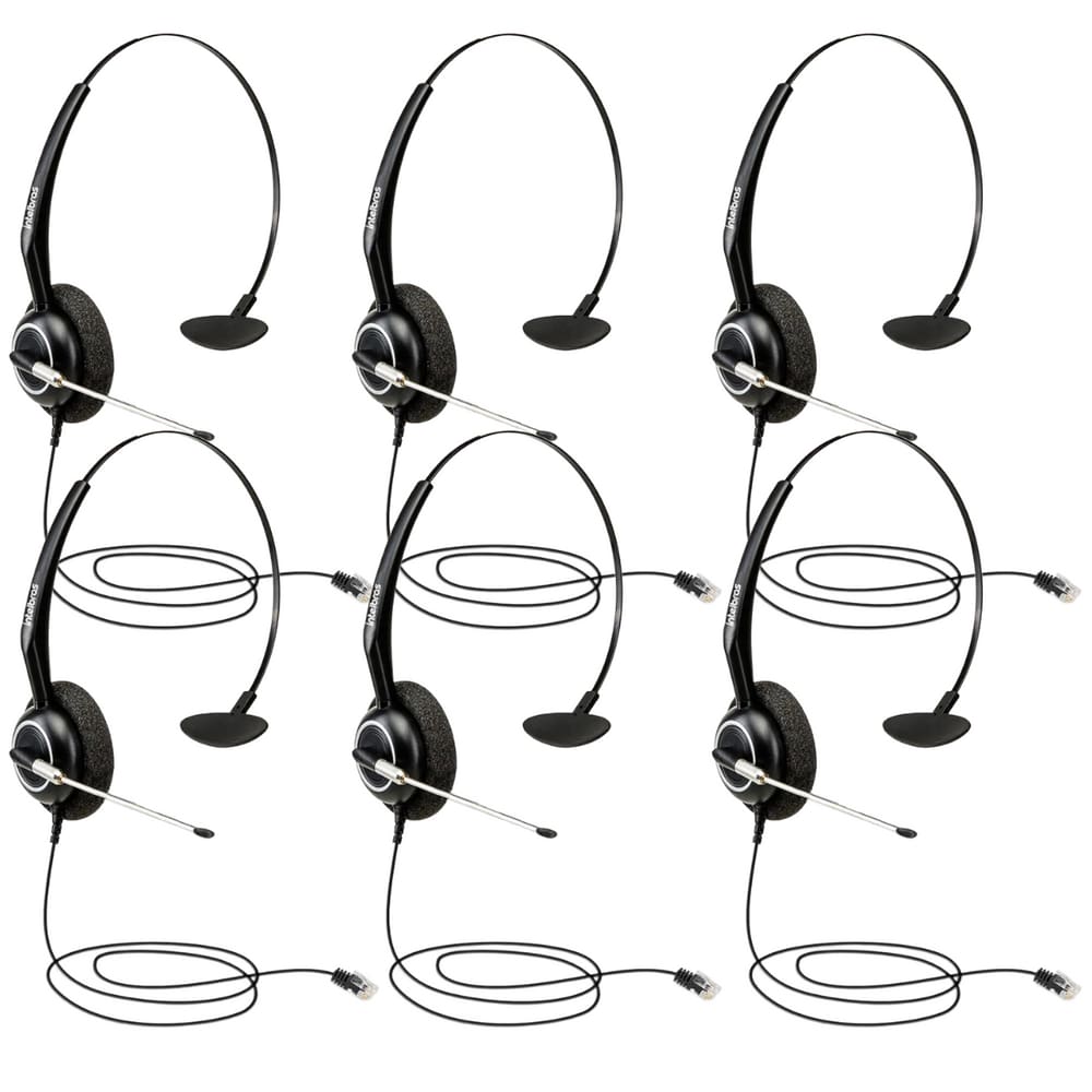 Headset Intelbras Mono THS 55 RJ9 - 6 Unidades