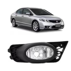 Farol De Milha Avulso Tg 0206023D Honda Civic 2009- 2011 Tig