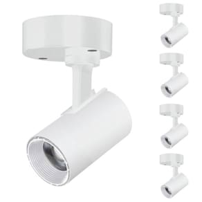 5 Spot Direcionável Sobrepor 7w Branco Bivolt 6500k Foxlux