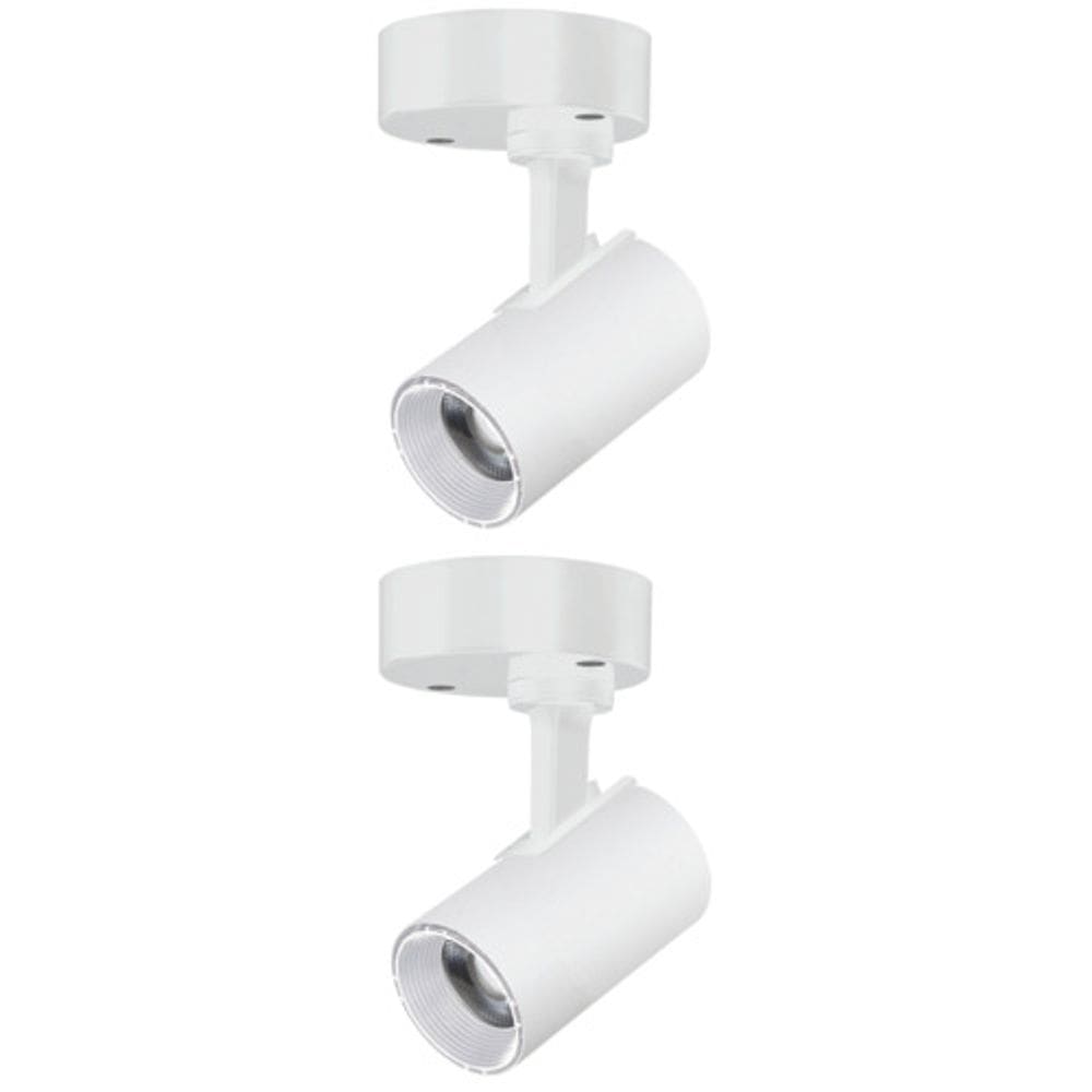 2 Spot Direcionável Embutir 7w Branco Bivolt 3000k Foxlux