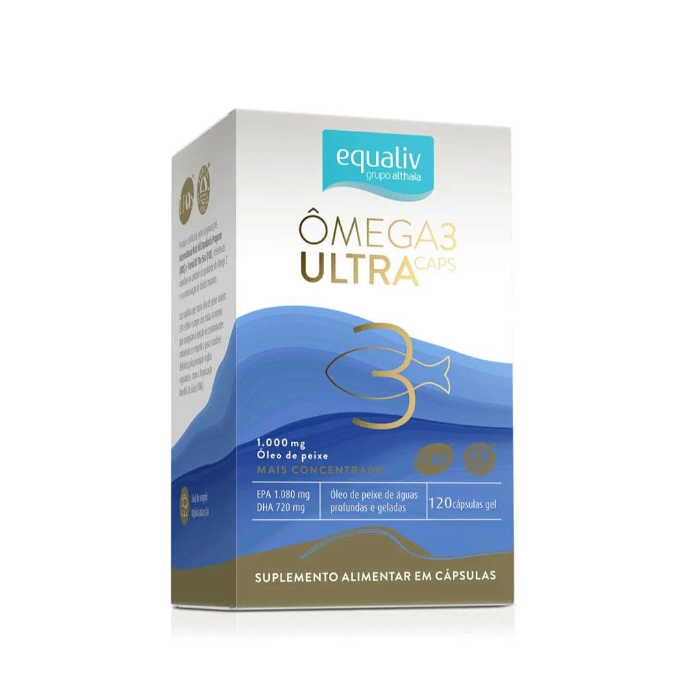 Ômega 3 Ultra Caps - 120 Cápsulas