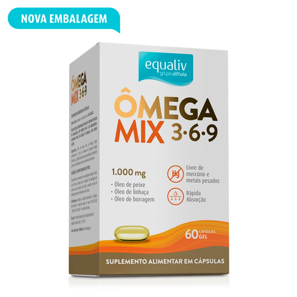 Ômega Mix - 60 Cápsulas