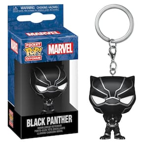 Chaveiro Funko Pop Keychain Marvel New Classic Black Panther