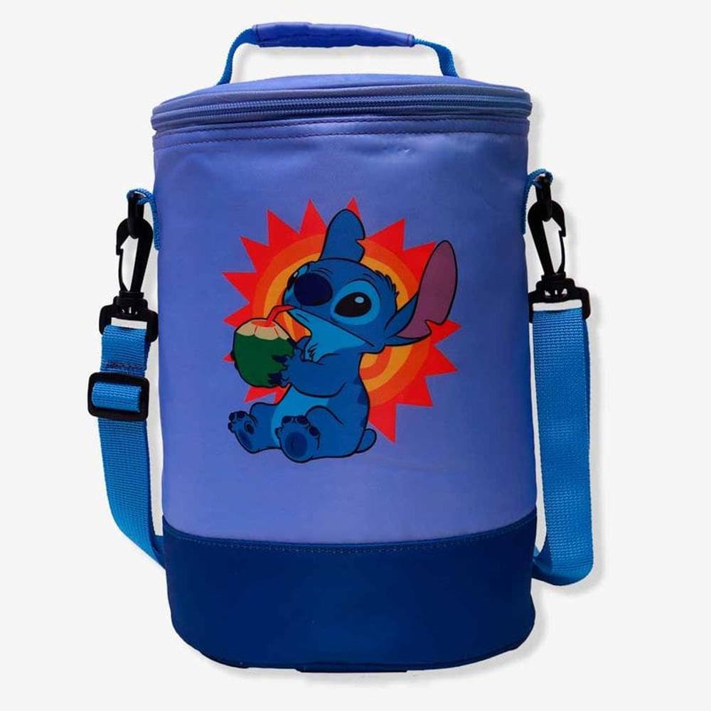 Bolsa Termica Cilindrica Stitch Disney Zc