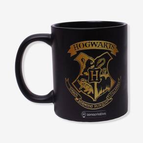 Caneca Mágica Termosensível Harry Potter 300ml Porcelana