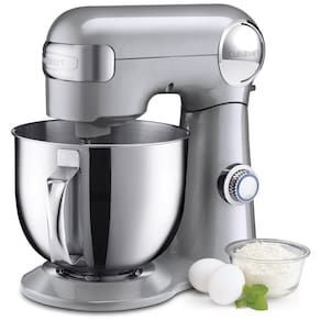 Batedeira de Bancada 5L com 12 Velocidades, Aço Inoxidável, 500W, 110v, CUISINART SM 50BC, Prateado