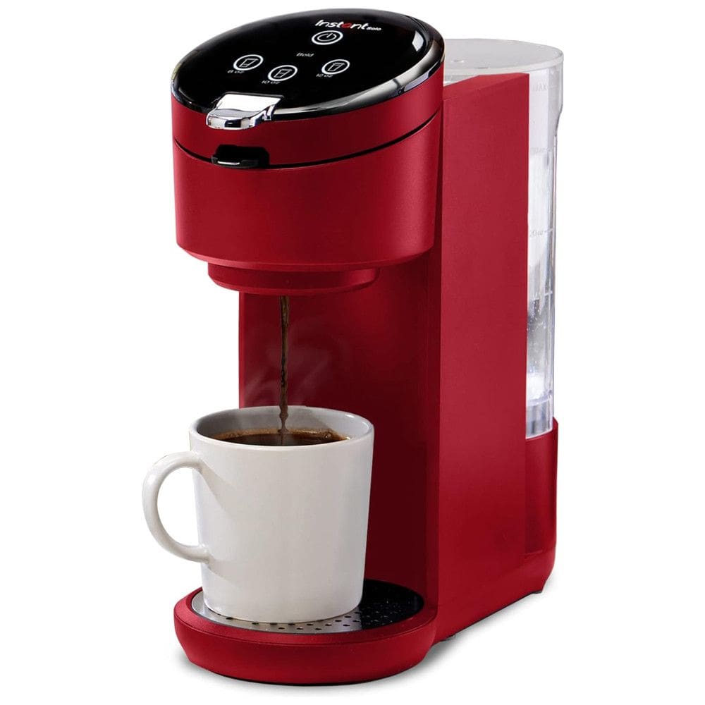 Cafeteira Elétrica Solo 2 em 1 para Café Moído e Cápsula Capacidade 1.1L, 110v, INSTANT POT 140 6015 01, Vermelho