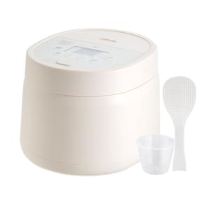 Panela de Arroz Micom IRIS USA, 5 Xícaras (Cru), 10 Xícaras (Cozido), Lógica Fuzzy, Função de Cozimento Lento, Vapor, Potente e Portátil.