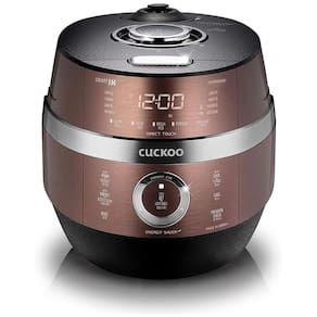 Panela de Arroz CUCKOO CRP-JHR0609F 6 Xícaras (Cru) / 12 Xícaras (Cozidas), Aquecimento por Indução, 16 Opções de Menu, Tecnologia Fuzzy
