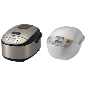 Conjunto de Panelas Zojirushi 3-Cups e 5.5-Cups Micom Rice Cooker & Warmer, Ideal para Cozinhar e Manter Arroz Fresco, com Tecnologia