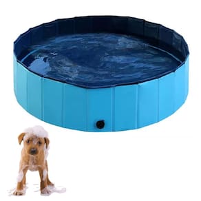 Piscina De Caes Gato Cachorro Pet Criança Bebe Banheira Infantil Dobravel