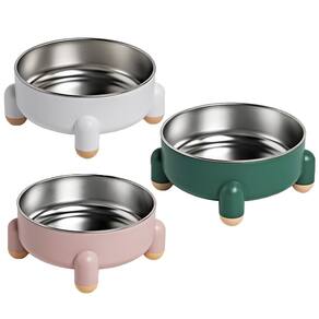 Comedouro Elevado Gato Cao Cachorro Animal de Estimaçao Tigela Removivel Raçao