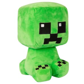 Brinquedo de pelúcia JINX Minecraft Crafter Creeper 22 cm verde