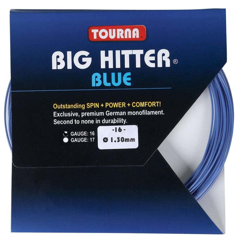 Corda Tourna Big Hitter Blue 16L 1.30mm Azul Set Individual
