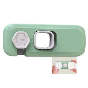 Trava de Segurança Fechadura Armario Gaveta Geladeira Criança Bebe Evita Acidente Porta Resistente Proteçao Confiavel