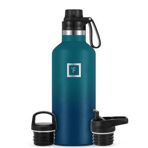 Garrafa de água IRON °FLASK Camping Hiking 950ml Dark Night