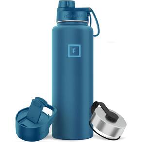 Frasco de hidratação IRON °FLASK Camping & Hiking 1,2 L Deep Teal