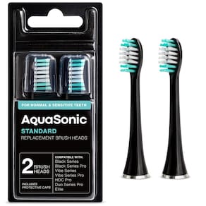 Cabeças de escova de reposição Aquasonic para dentes normais e sensíveis