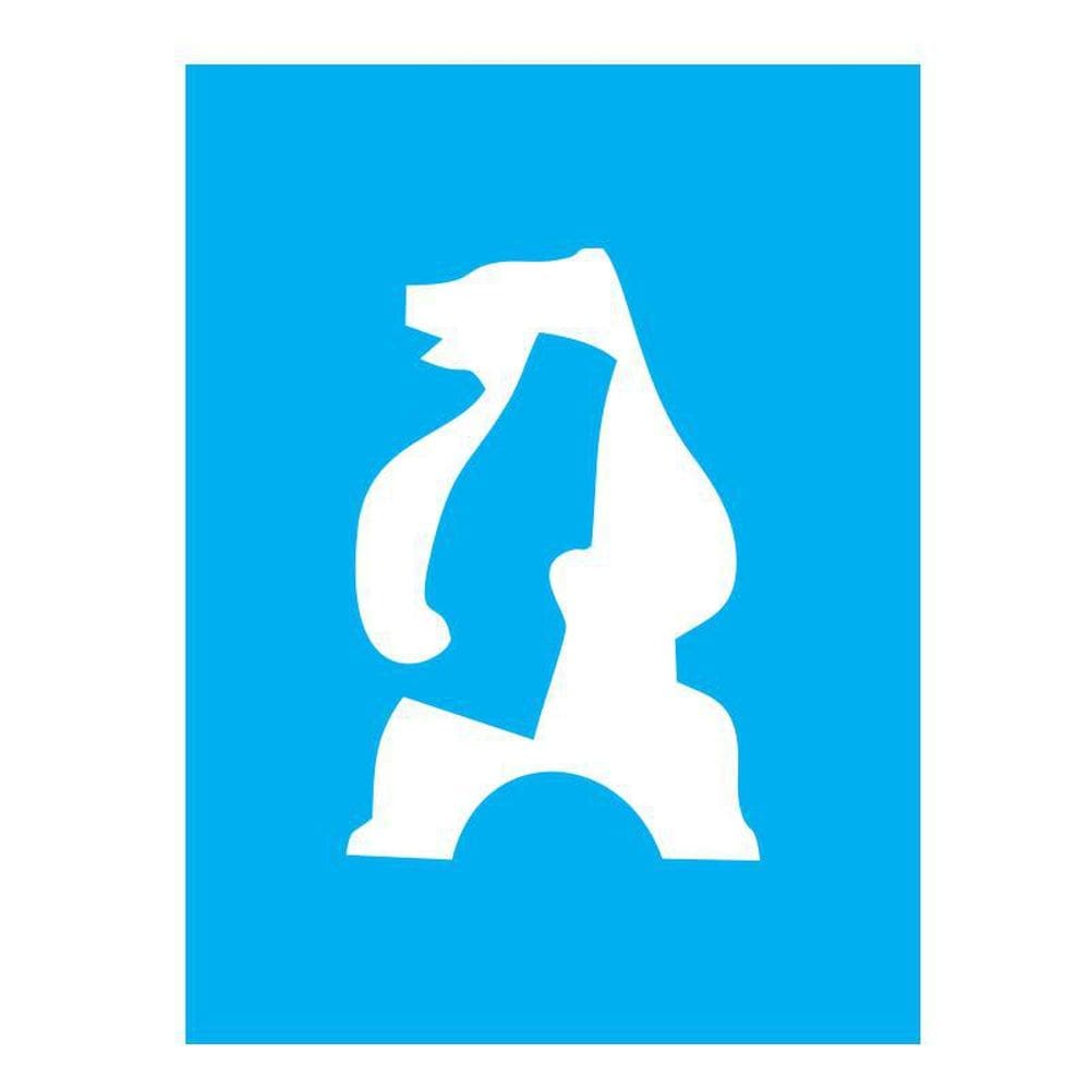 Stencil Tamako Urso - 15X20Cm - Ref A2156