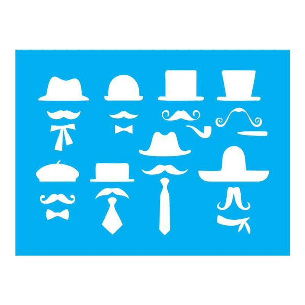 Stencil Tamako Homem - 15X20Cm - Ref A2903