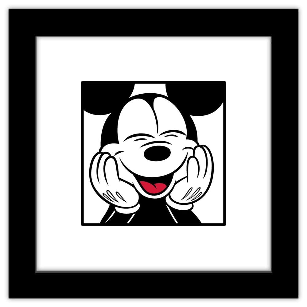 Pôster de arte de parede Trends International Mickey Mouse 30x30cm