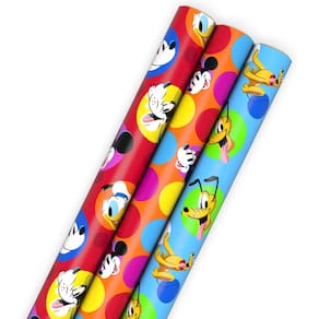 Papel de embrulho Hallmark Disney Kids Birthdays Christmas