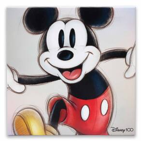 Decoração de parede Open Road Brands Disney Mickey Mouse Sketch