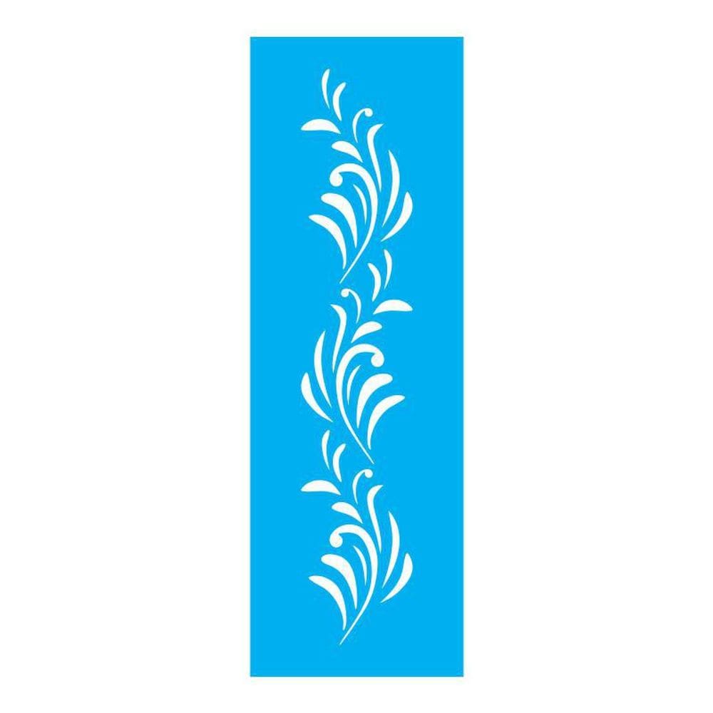 Stencil Tamako Floral - 10X30Cm - Ref 7657