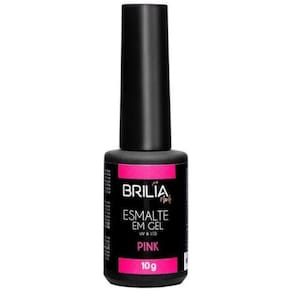 Esmalte em Gel Brilia Nails Pink Ballet 10g - Secagem 30s