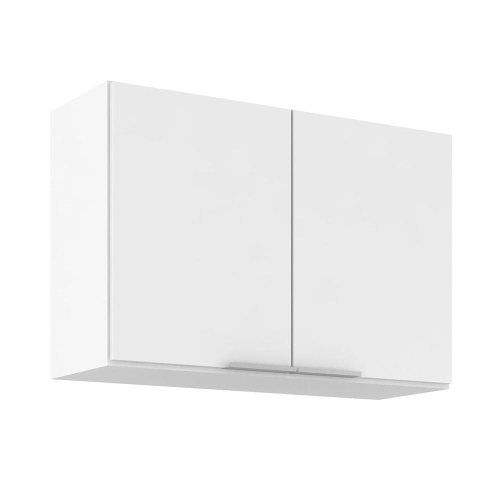 Armário de Cozinha Aéreo 80cm Pérola Z34 Branco - Mpozenato