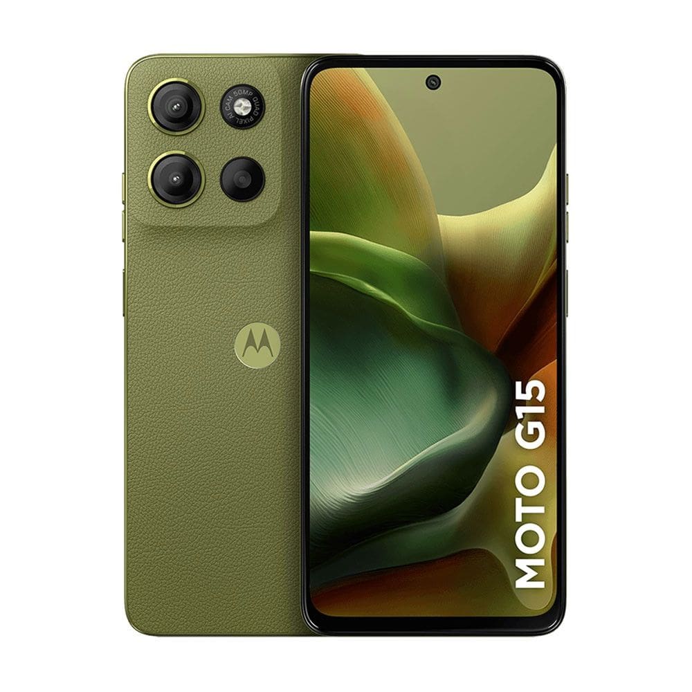 Smartphone Motorola Moto G15 256GB 4GB RAM+8GB Ram Boost e Câmera 50MP com AI e Night Vision XT2521-2