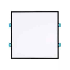 Painel Edge Embutir Quadrado 20w 3000k Preto Bivolt Stella