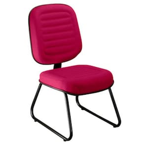 Cadeira Diretor para Escritório Gomada Linha Blenda Rosa