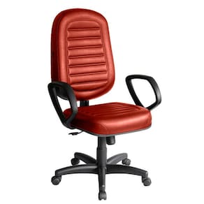 Cadeira Presidente para Escritório Linha Blenda Vermelho