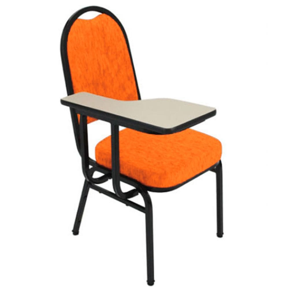 Cadeira Universitária para Auditório Linha Hotel Laranja