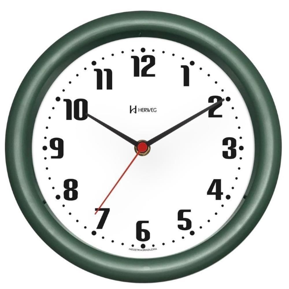 Relógio De Parede Herweg Ref: 6102-336 Verde