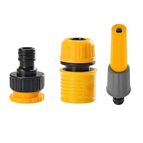Kit Engate Rapído Aquastop WAP + Esguicho Para Mangueira