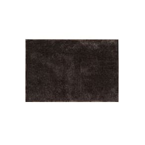 Tapete Majestic Jolitex 100x140cm Macio e Antiderrapante - Marrom