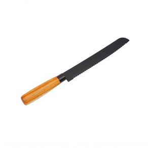 Faca Para Pão Grafite Inox E Acácia 8? Mimo Style Ac22250
