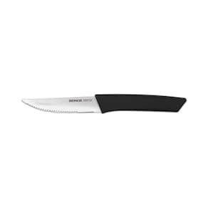 Faca Para Legumes 3 1/2 Polegadas Aço Inoxidável E Polipropileno Cor Preto Linha Versatile Brinox Preto