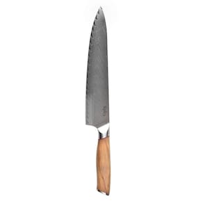 Faca Chef 35cm Damascus Spicy para Cortes Precisos e Elegantes