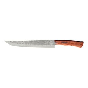Faca Butcher Tramontina Nômade Com Lâmina Aço Inox Cabo Madeira 10pol Tramontina