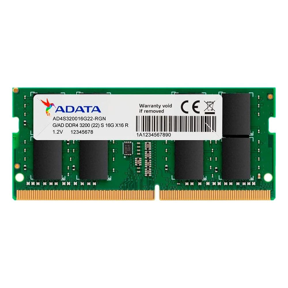 Memoria Ram Notebook 8GB 3200MHz 1.2V DDR4 Adata -  AD4S32008G22
