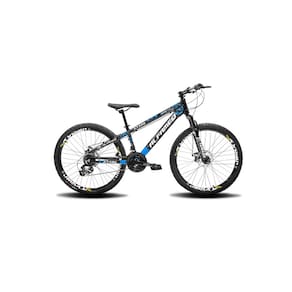 Bicicleta Aro 26 Alfameq Atake 21v Vmaxx Preto Azul