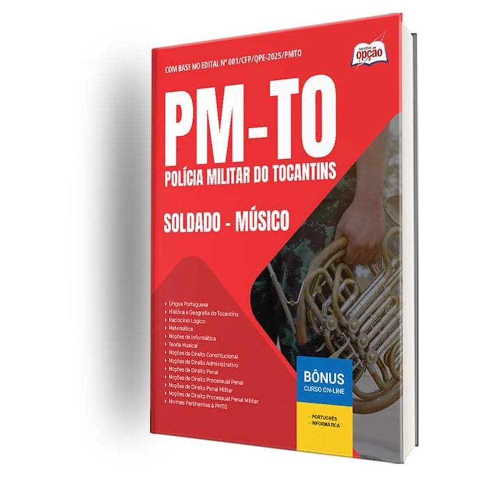 Apostila Pm To 2025 - Soldado - Músico
