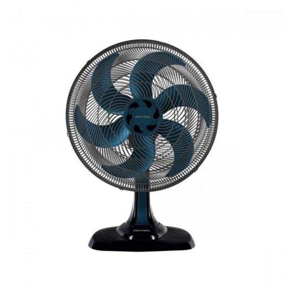 Ventilador De Mesa 50cm 127v Turbo6 Azul Ventisol